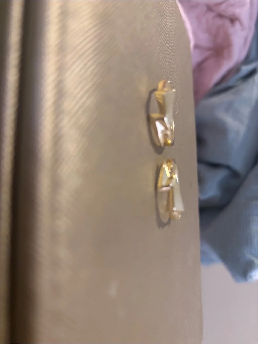Kendra Scott gold Bolt earrings